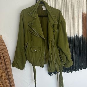 Free People Moto Style Jacket